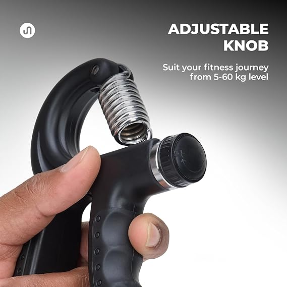 Hand Grip Strengthener for Forearm, Wrist & Finger Workout Fitness Equipment