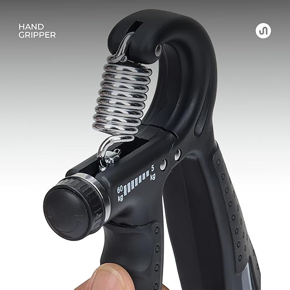 Hand Grip Strengthener for Forearm, Wrist & Finger Workout Fitness Equipment