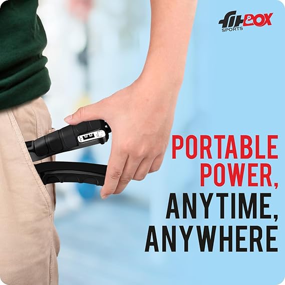 Hand Grip Strengthener for Forearm, Wrist & Finger Workout Fitness Equipment