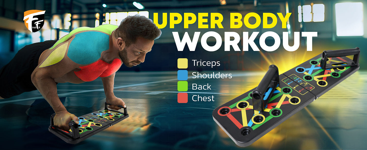 Pushup Board for Men and Women - Fitness Equipment for Home Gym - Push Up Bar Stand Exercise Equipment