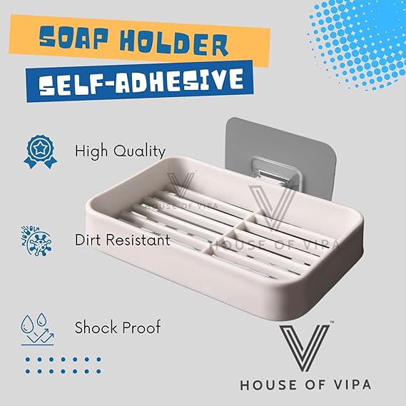 Bathroom Shelf Wall Mounted Bathroom Kitchen No Drill Storage Rack Super Adhesive Bathroom Shower Organizer